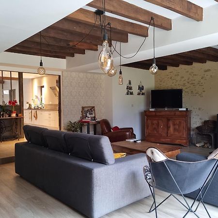 L 'Aupinouse Chambre Double Pivoine Avec Salle D'Eau Privative La Suze-sur-Sarthe Exterior foto